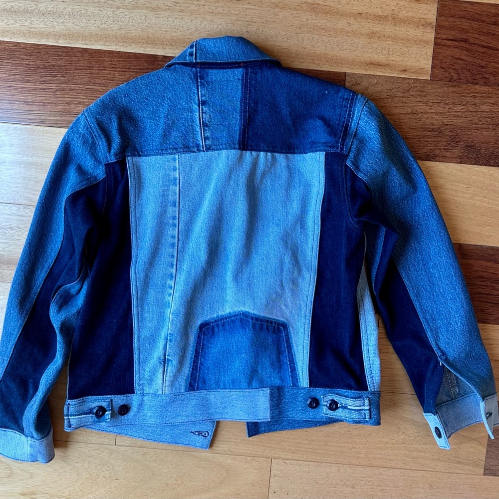 MOTHER Classic Blue Denim Jacket - Picture 5 of 7